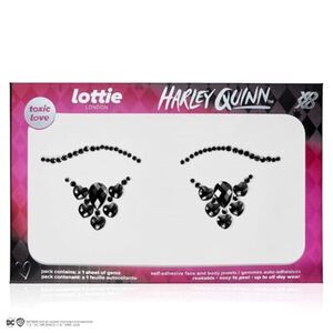 Lottie London x Harley Quinn Face & Body Gems in Toxic Love, Easy-to-use